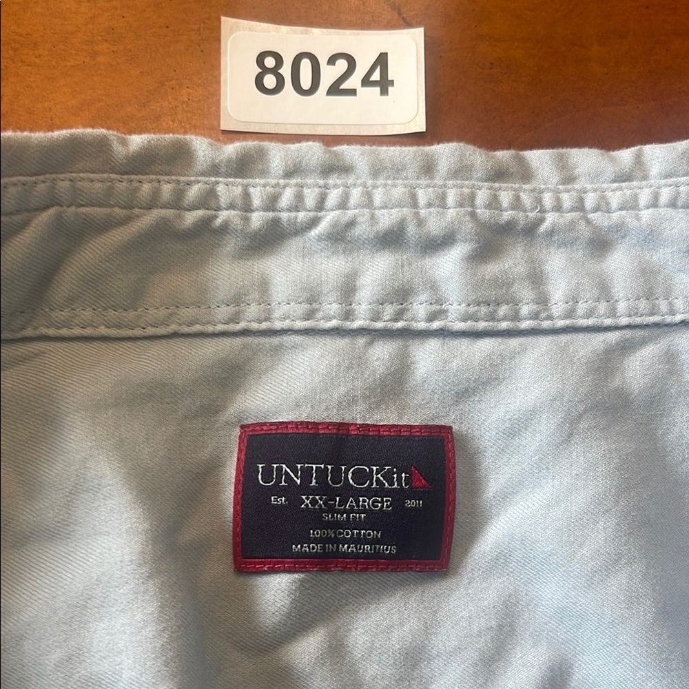 UNTUCKit Blue Chinos Classic Fit
